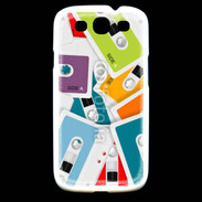 Coque Samsung Galaxy S3 Cassette audio couleur 1
