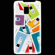 Coque LG P990 Cassette audio couleur 1