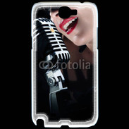 Coque Samsung Galaxy Note 2 Chanteuse 1