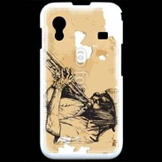 Coque Samsung ACE S5830 Illustration trompettiste 
