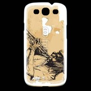 Coque Samsung Galaxy S3 Illustration trompettiste 
