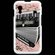 Coque Samsung ACE S5830 Illustration accordéon 1