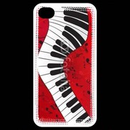 Coque iPhone 4 / iPhone 4S Abstract piano 2