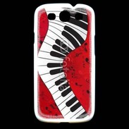 Coque Samsung Galaxy S3 Abstract piano 2