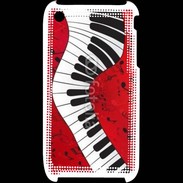 Coque iPhone 3G / 3GS Abstract piano 2