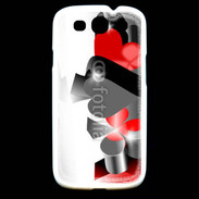 Coque Samsung Galaxy S3 Symbole de cartes