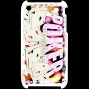 Coque iPhone 3G / 3GS Poker and fire 1