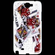 Coque Samsung Galaxy Note 2 Illustration poker 1