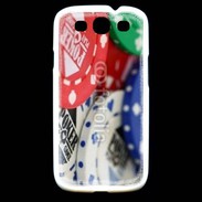 Coque Samsung Galaxy S3 Jetons de poker en vrac 1