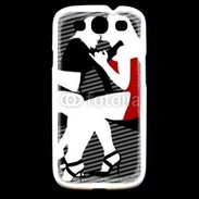 Coque Samsung Galaxy S3 Illustration bisou lesbienne