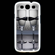 Coque Samsung Galaxy S3 Coupe de champagne gay