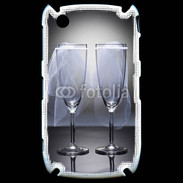 Coque Black Berry 8520 Coupe de champagne lesbienne