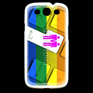 Coque Samsung Galaxy S3 Gay keyboard