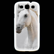 Coque Samsung Galaxy S3 Portrait cheval blanc 11