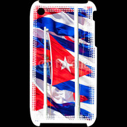 Coque iPhone 3G / 3GS Drapeau Cuba 3
