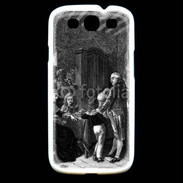 Coque Samsung Galaxy S3 Le roi de France Louis XVI en famille