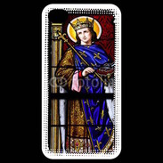 Coque iPhone 4 / iPhone 4S Saint louis vitrail de la cathédrale de Blois