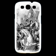 Coque Samsung Galaxy S3 Charles VII et Jeanne d'Arc