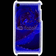 Coque iPhone 3G / 3GS Fleur rose bleue