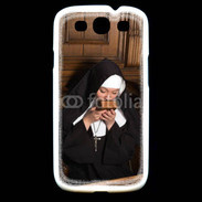 Coque Samsung Galaxy S3 Nonne en prière 2