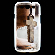 Coque Samsung Galaxy S3 Croix en bois 5
