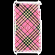 Coque iPhone 3G / 3GS Déco fashion rose et marron