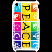 Coque iPhone 3G / 3GS Paix dans toutes les religions