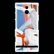 Coque Sony Xperia U Cours de karaté