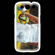 Coque Samsung Galaxy S3 Rugbyman avec ballon
