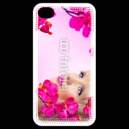 Coque iPhone 4 / iPhone 4S Beauté féminine 5