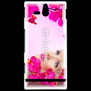 Coque SONY Xperia U Beauté féminine 5