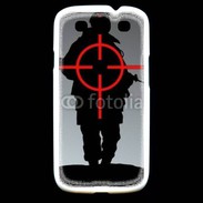 Coque Samsung Galaxy S3 Soldat dans la ligne de mire