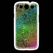 Coque Samsung Galaxy S3 Empreintes digitales de couleur