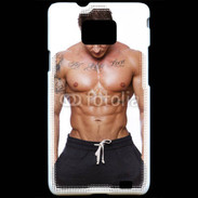 Coque Samsung Galaxy S2 Brun musclé 1