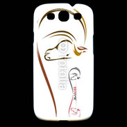 Coque Samsung Galaxy S3 Illustration cheval 5