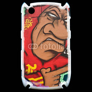 Coque Black Berry 8520 Graffiti personnage antipathique