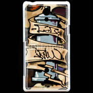 Coque Sony Xperia T Graffiti bombe de peinture 6