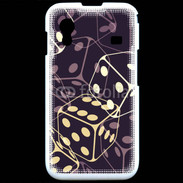 Coque Samsung ACE S5830 Illustration de dés noirs