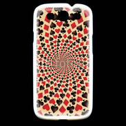 Coque Samsung Galaxy S3 Spirale symboles de carte
