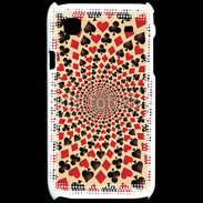 Coque Samsung Galaxy S Spirale symboles de carte