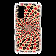 Coque Samsung Player One Spirale symboles de carte