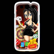 Coque Samsung Galaxy S3 Lady au casino