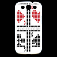 Coque Samsung Galaxy S3 Pixel card