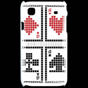 Coque Samsung Galaxy S Pixel card