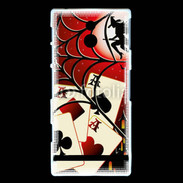 Coque Sony Xperia U Halloween poker