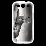 Coque Samsung Galaxy S3 Lionne sur une dune