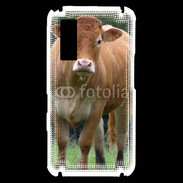 Coque Samsung Player One Vache de race limousine