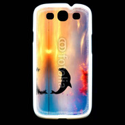 Coque Samsung Galaxy S3 Dauphin dans l'océan 5