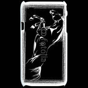 Coque Samsung Galaxy S Illustration cheval noir