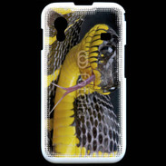 Coque Samsung ACE S5830 Serpent noir et jaune